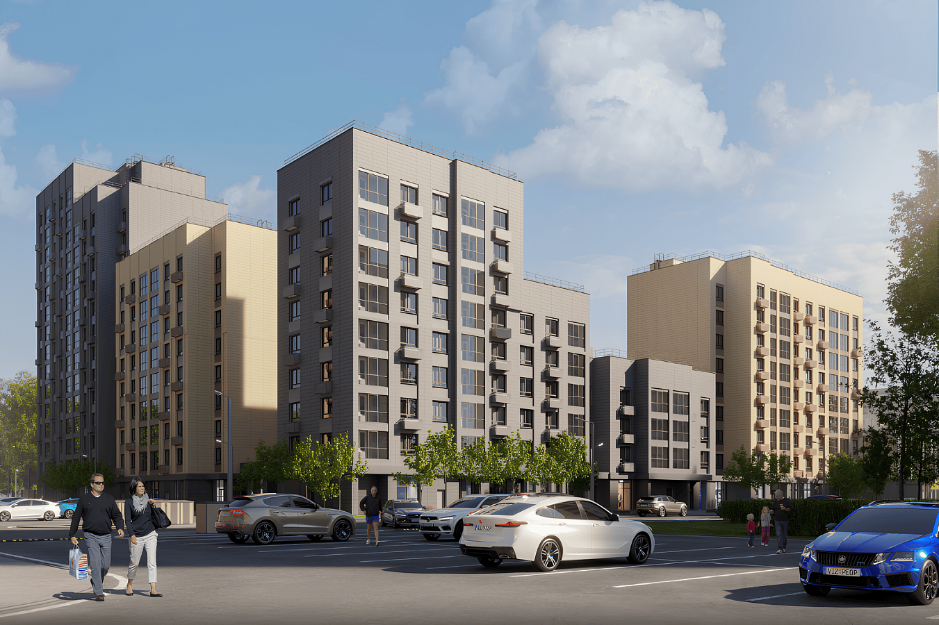 145 219 М² ЖИЛЬЯ построено в одном многоквартирном доме